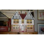 A Tudor style dolls house