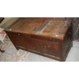 A period oak coffer