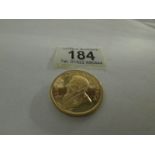 A 1981 gold Krugerrand