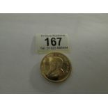 A 1981 gold Krugerrand