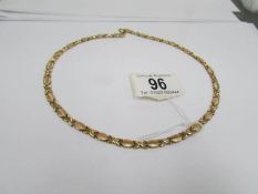 A 14k gold necklace (13 grams)