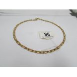 A 14k gold necklace (13 grams)