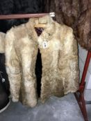 A ladies fur coat