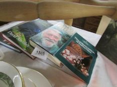 4 signed books on natural world and travel by David Attenborough, David Bellamy,