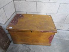 An old pine box