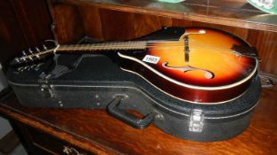 A Westfield 8 string mandolin with hard case