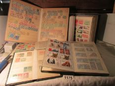 A quantity of albums of assorted stamps