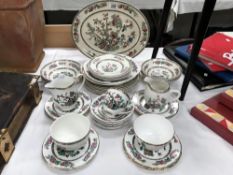 Approximately 36 pieces of Wedgwood Indian tree pattern table ware