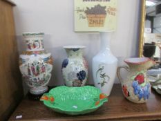 A Beswick bowl and 4 vases