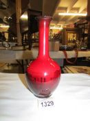 A Royal Doulton flambe' vase