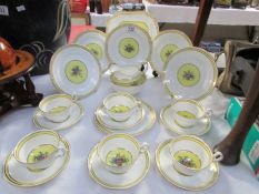 A 21 piece Aynsley coffee set