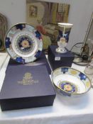 A boxed Royal Worcester plate,