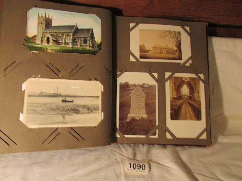 An album of in excess of 100 postcards including Lincolnshire, Suffolk, - Image 20 of 24