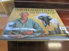 A David Shepherd book 'My Painting Life'