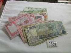 A quantity of foreign bank notes