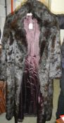 A ladies fur coat
