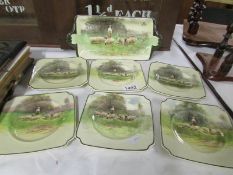 A Royal Doulton sandwich set