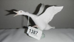 A Lladro goose