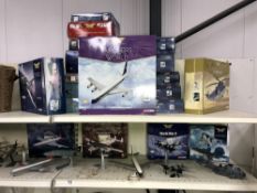 7 boxed Corgi aviation archive planes,