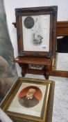 2 framed and glazed Victor Hugo pictures,