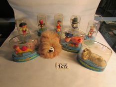 8 Corgi Magic Roundabout figures being Zebedee, Ermintrude, Dougal, Basil, Dylan, Florence,