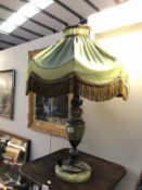 A good quality table lamp with shade