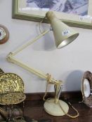 A vintage anglepoise lamp