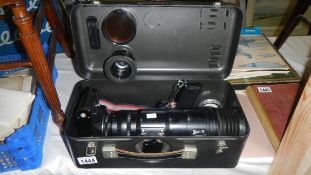 A Zenith Photosmaer camera in original box with lens and accessories