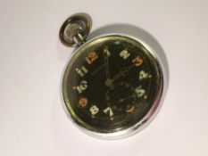 A first world war pocket watch by Jaeger Le Coutre