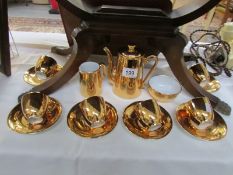 A Royal Worcester shape 16 coffee set