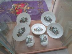 A quantity of commemorative china