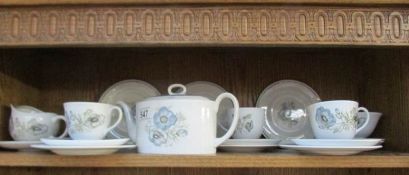 18 pieces of Susie Cooper tea ware