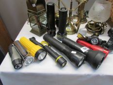A quantity of torches
