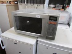 A Sharp microwave oven