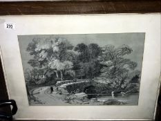 An oak framed and glazed bridge scene