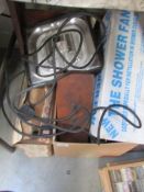 A box of electrical items