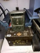 2 ammunition boxes