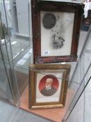 2 framed and glazed Victor Hugo prints,