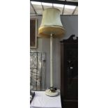 A modern standard lamp
