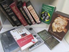 A quantity of Folio books, new books etc including Roald Dahl,