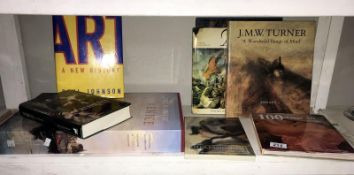 A quantity of art books including The History of Venice in Art ( in slip case) a J.M.