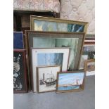 5 assorted seascapes