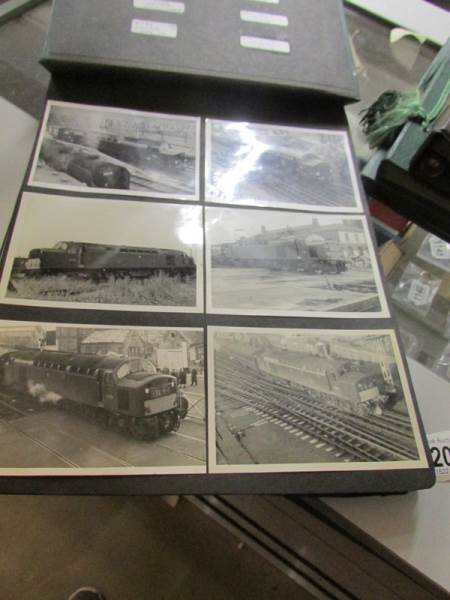 5 albums of 1960/1970's railway photographs covering BR standard class steam locomotives,