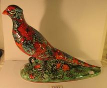 An Anita Harris prestige animals collection figure of a pheasant, signed to base,