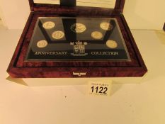 A mint proof set, anniversary collection with case,