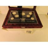 A mint proof set, anniversary collection with case,