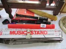 A music stand,
