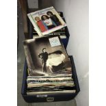 2 cases of 45 rpm singles records