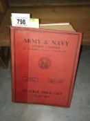 An Army and Navy General Price List 1939-1940