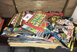 A collection of Star Wars comics (8-44,